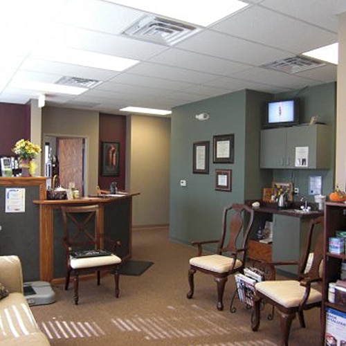 Precision Spinal Care reception area