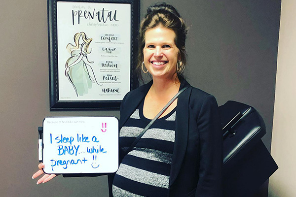 Chiropractic for pregnancy in Chelsea testimonial